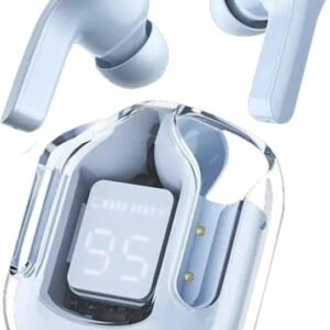 UltraPods Max True Wireless Earbuds with Bluetooth 5.1, Enhanced Sound Quality, Touch Control,Long Playtime Life, Noise Cancellation & Comfortable Fit (Blue-1)