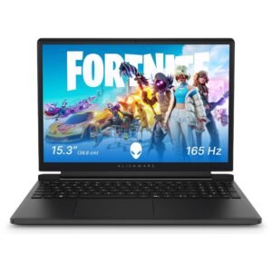 Dell Alienware 15 Gaming Laptop, AMD Ryzen R5 220 Processor, NVIDIA GeForce RTX 4050 6GB, 16GB RAM, 512GB SSD, 15.3" WUXGA 300 nits Display, Alienware Backlit Keyboard, Win 11 + Office H&S'24, 2.25kg