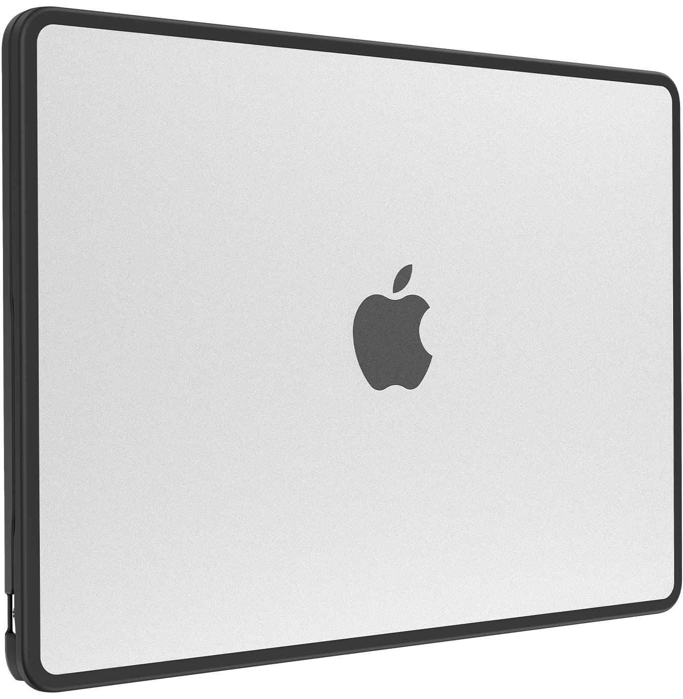 BlueSwan Hard Shell Case Compatible for Macbook Air 15 inch M5 2026 2025 2024 2023 M4 M3 M2, A3448 A3241 A3114 A2941,Laptop Cover Anti-Rupture Shockproof TPU Frame,Matte Anti-Fingerprint-Frosted Clear