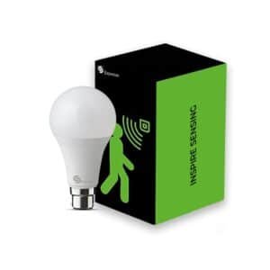 Motion Sensor LED Bulb 10W | Smart Day & Night Auto ON/OFF | B22 Base Cool White 6500K | Motion Detection up to 9M | Indoor Lighting for Home & Hallway (Pack of 1, ESY-L010DN)