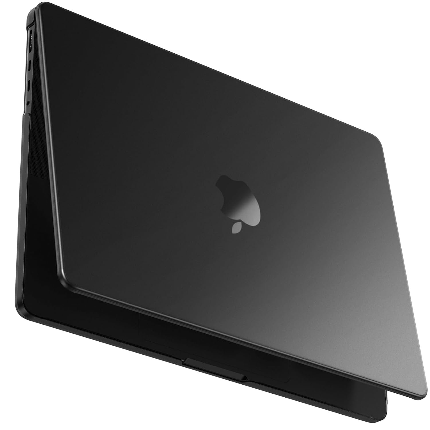 BlueSwan Matte Case Compatible for MacBook Pro 14 inch M5 2026 2025-2021 M4 M3 M2 M1 Pro/Max, A3427 A3426 A3434 A3401 A3112 A3185 A2992 A2918 A2779 A2442,Ultra-thin Hard Shell Cover, Space Black Clear