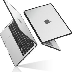 BlueSwan Case Compatible for M1 MacBook Air 13.3 inch A2337 A2179 A1932,Released in 2021 2020 2018,Anti-rupture TPU Frame+PC Matte,M1 Air 13 inch Laptop Anti-fingerprint Protective Cover-Frosted Clear BlueSwan Case Compatible for M1 MacBook Air 13.3 inch A2337 A2179 A1932,Released in 2021 2020 2018,Anti-rupture TPU Frame+PC Matte,M1 Air 13 inch Laptop Anti-fingerprint Protective Cover-Frosted Clear