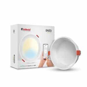 Goldmedal Enzo 15W Smart LED Downlight-Connect with Home Wi-Fi for Smart Control, Compatible with G-World App, Amazon Alexa, Google Home, Access to Multiple Devices for Family Members -CD/NW/WW