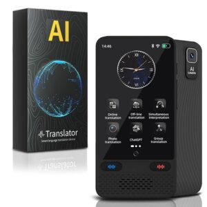 Language Translator Device No WiFi Needed, Real Time Two Way Language Translator 138 Languages Supported, Online/Offline/AI/Voice/Photo Translation, Instant Translator for Business, Learning & Travel Language Translator Device No WiFi Needed, Real Time Two Way Language Translator 138 Languages Supported, Online/Offline/AI/Voice/Photo Translation, Instant Translator for Business, Learning & Travel