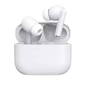 Nexora Homes Wireless Earbuds Bluetooth 5.1 TWS Earphones Full Touch Control Headphones Built-in Microphone Immersive Sound Quality Ensure Fast Stable & Connection Smart (White)