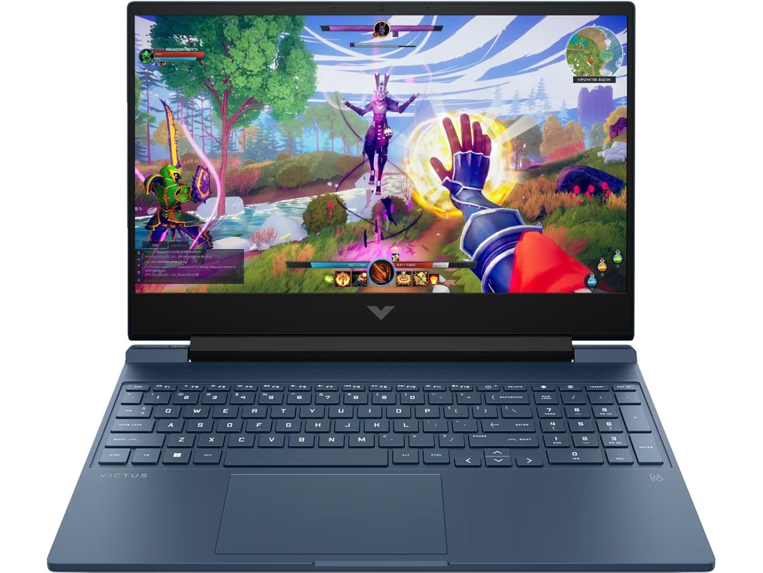 HP Smartchoice Victus, AMD Ryzen 7 7445HS 4GB NVIDIA GeForce RTX 2050 – (16 GB/512 GB SSD/Windows 11 Home) FHD,144Hz, 300 nits,15.6”, M365* Office24, Blue, 2.29kg,15-fb3122AX/23ax Gaming Laptop