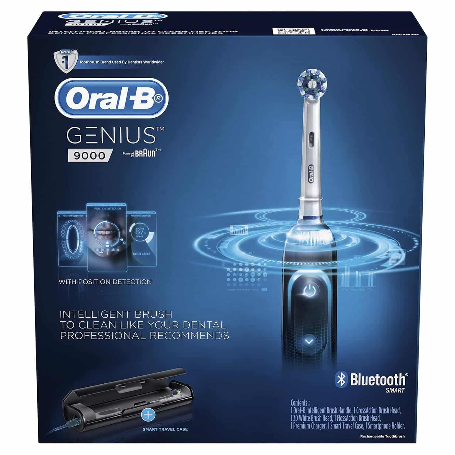 Oral-B Genius 9000 Electric Toothbrush Black