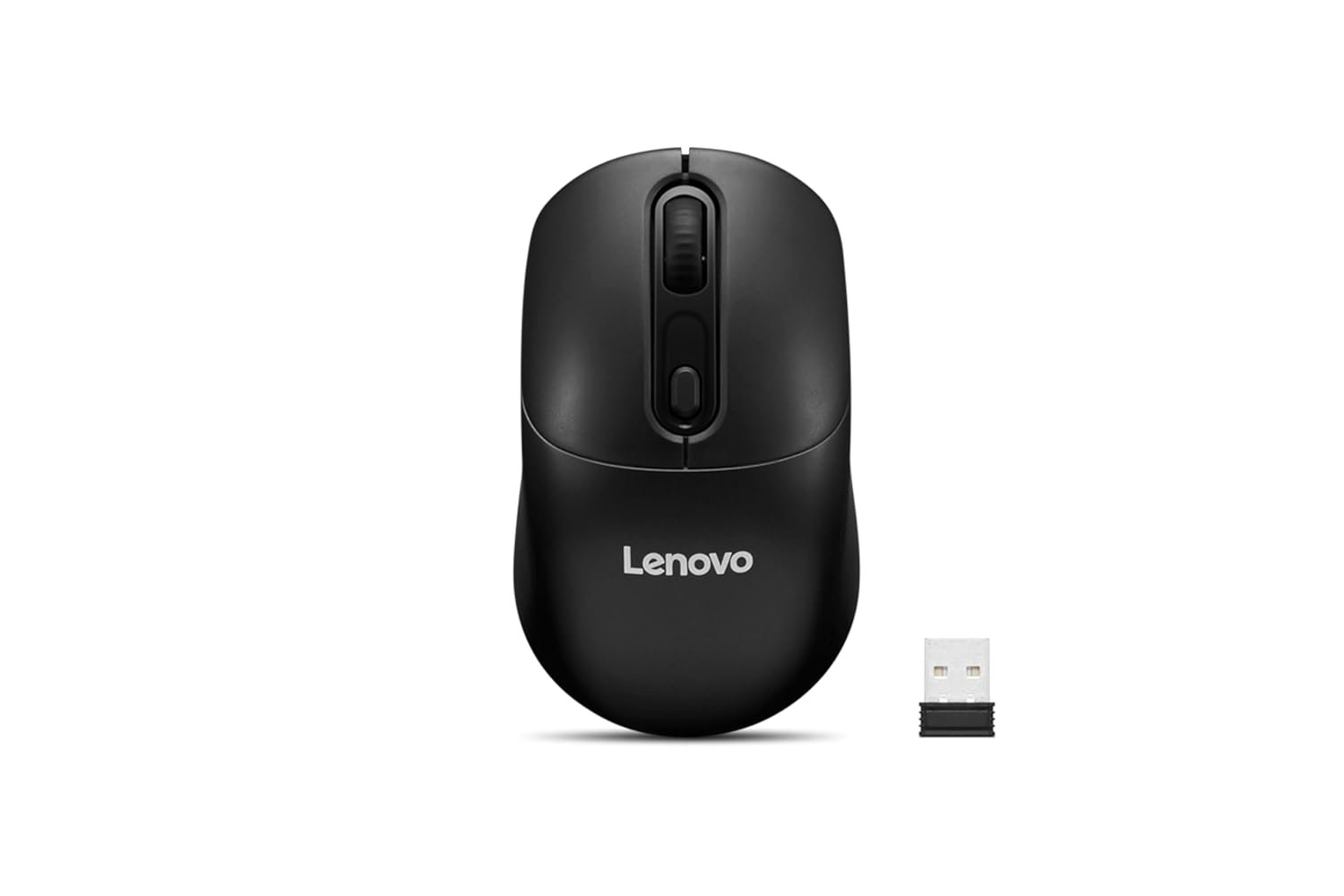 Lenovo 210 Wireless USB A Compact Mouse,1600 DPI Optical Sensor, 2.4GHz Wireless Nano USB, 10m Range, 3Yr Warranty, 3-Button(Left,Right,Scroll) Upto 3M Left/Right clicks, 1Yr Battery, GY51U02463