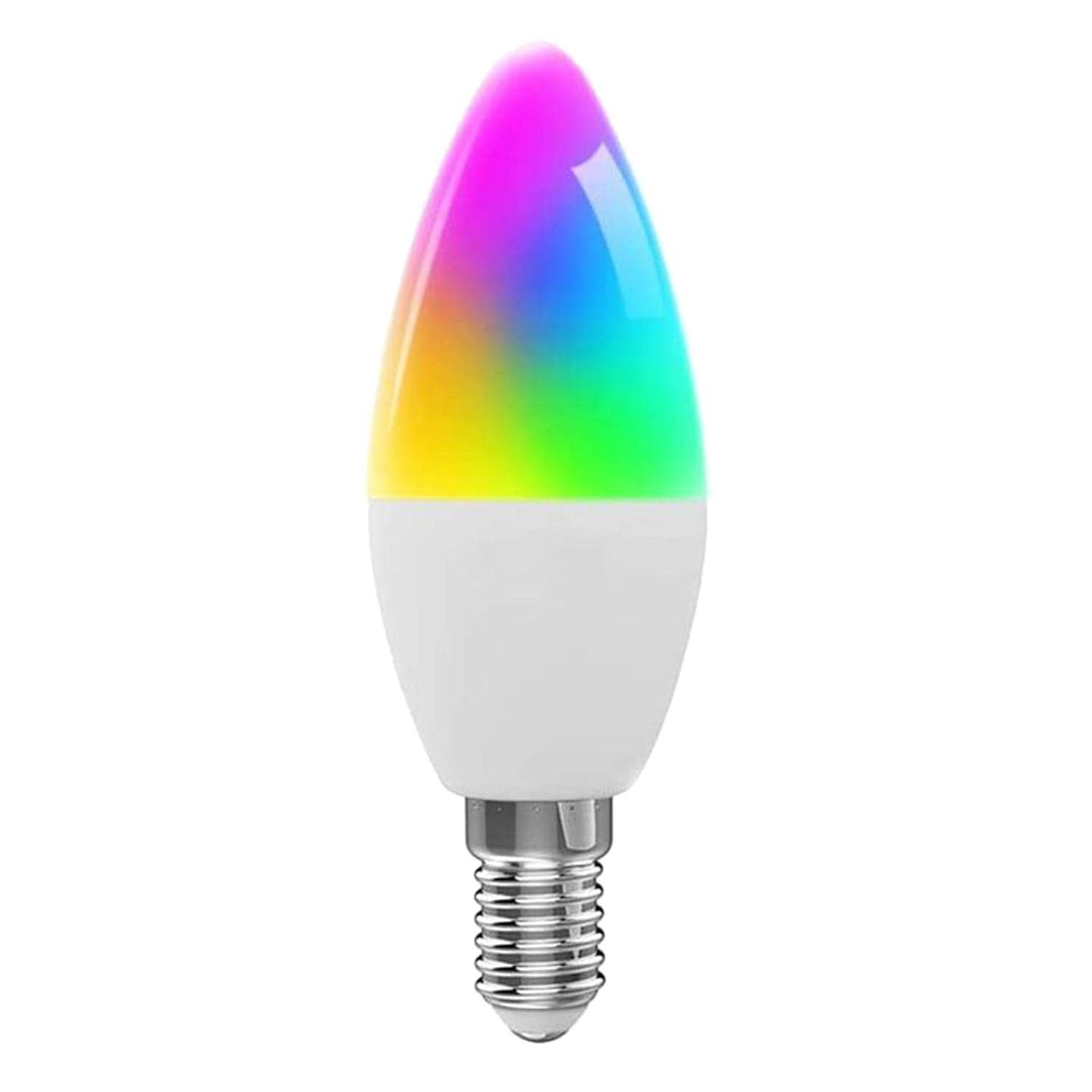 CALANDIS™ WiFi RGBCW Smart Light Bulb 5W 300LM E14 Multi-Color Dimmable Lamp for Alexa | Light Bulbs | Lamps, Lighting & Ceiling Fans