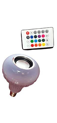 Smart Bluetooth Music Bulb,Led Light,Play Music,RGB Colour [ White ]