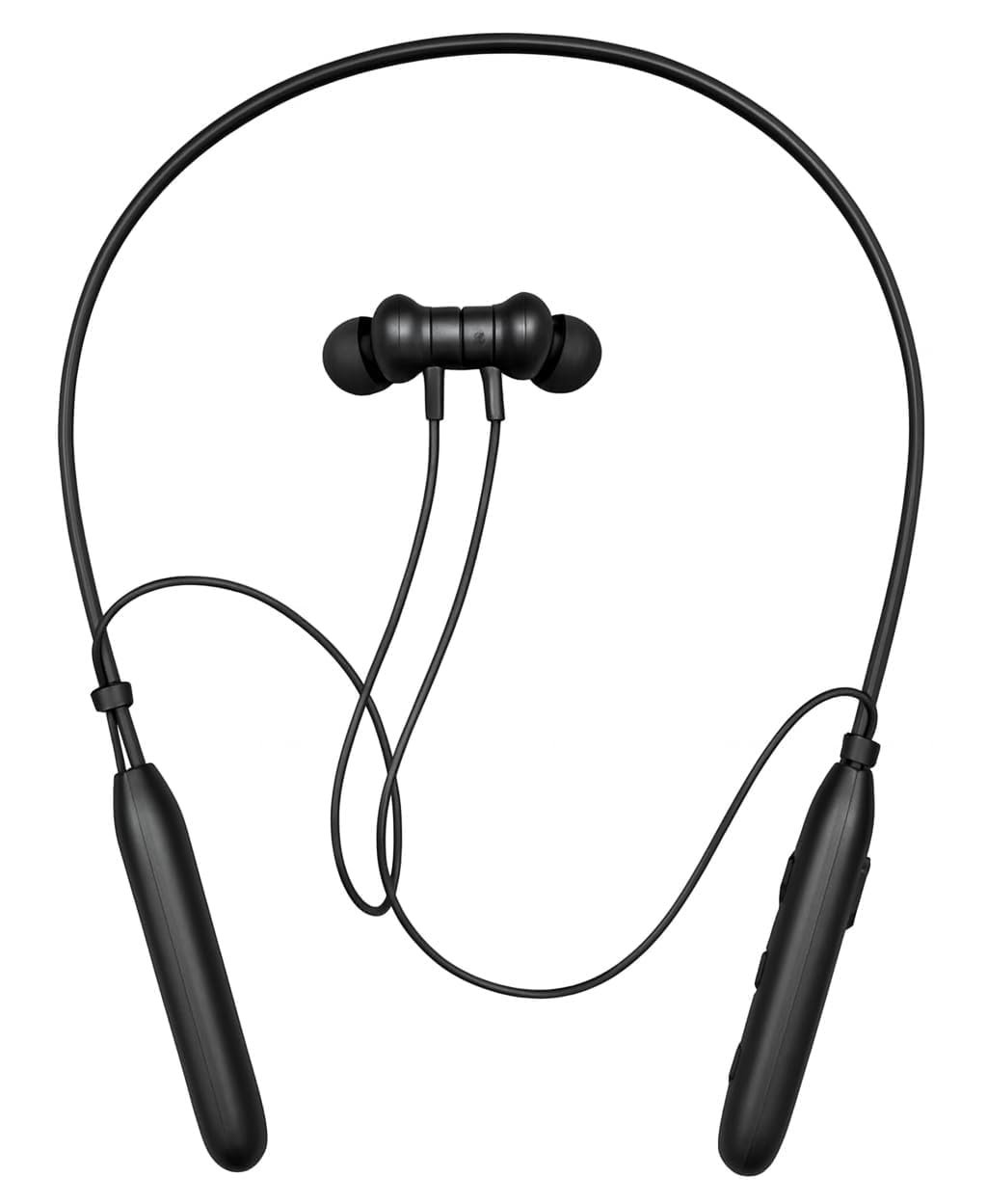 NakshSales UrbanBeats Sport Series Wireless Bluetooth Neckband Earphones – 370H Standby, Long Battery Backup, Lightweight Wireless In-Ear Headphones with Mic, Deep Bass, Sweat-Resistant for Sports & Running