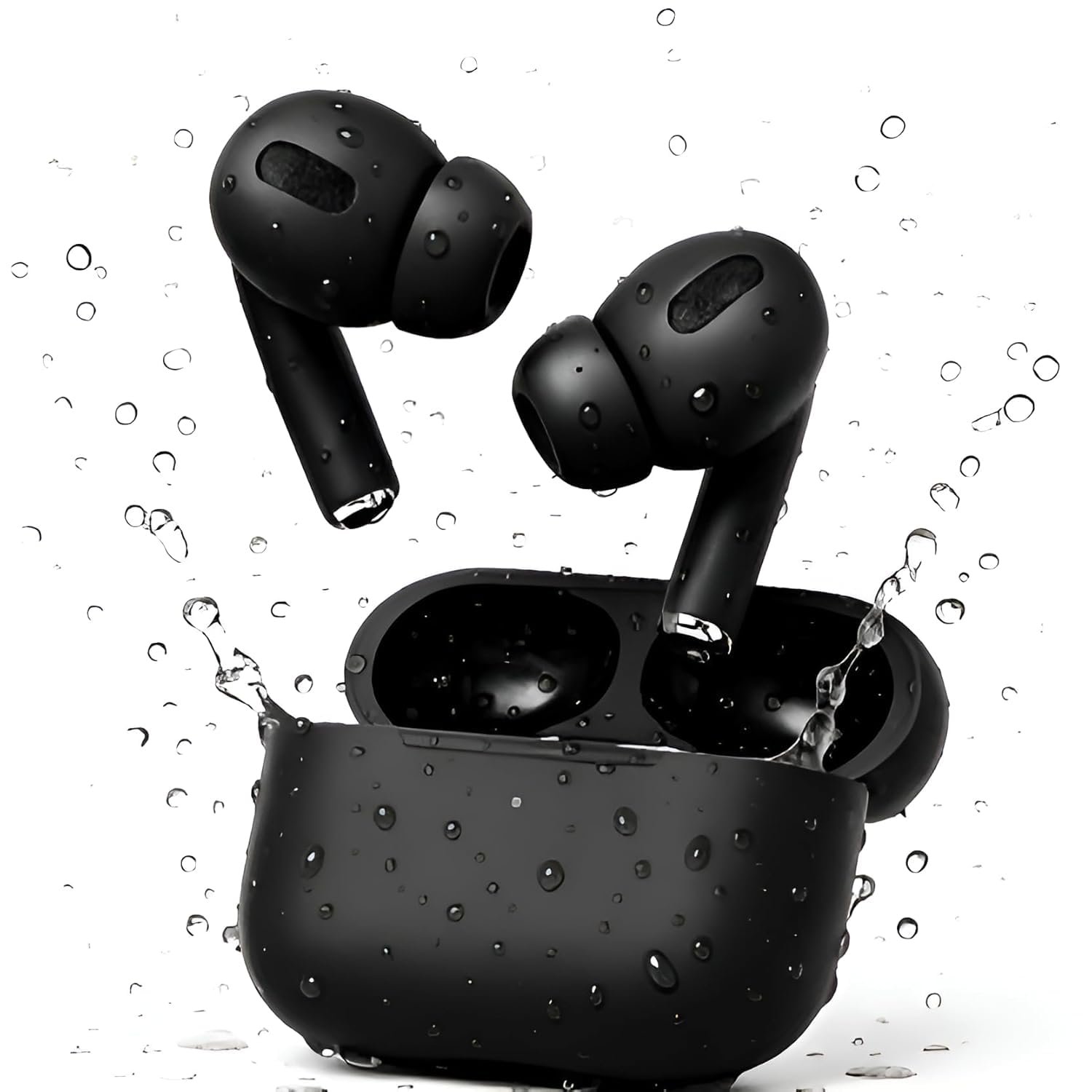 NakshSales TWS Bluetooth Earbuds with Calling, Low Latency Gaming, HD Sound, Type-C Fast Charging, Noise Reduction, Wireless Earphones