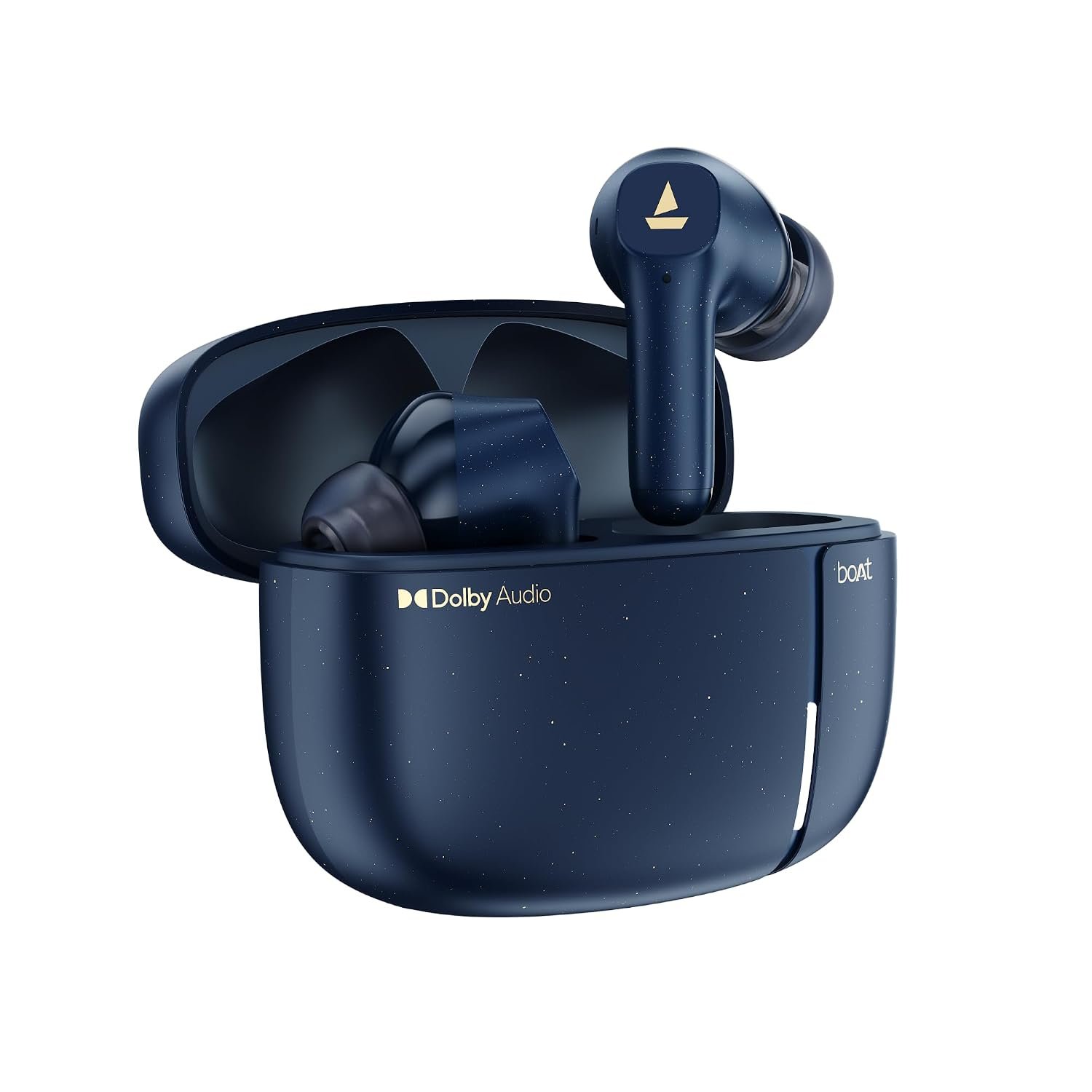 boAt 2026 Launch Airdopes Prime 800D, Surround Sound by Dolby Audio, 45H Battery, Quad Mic AI-ENx™, 11mm Drivers, ASAP™ Charge,App Support Wireless Bluetooth TWS Earbuds with mic(Royal Blue)