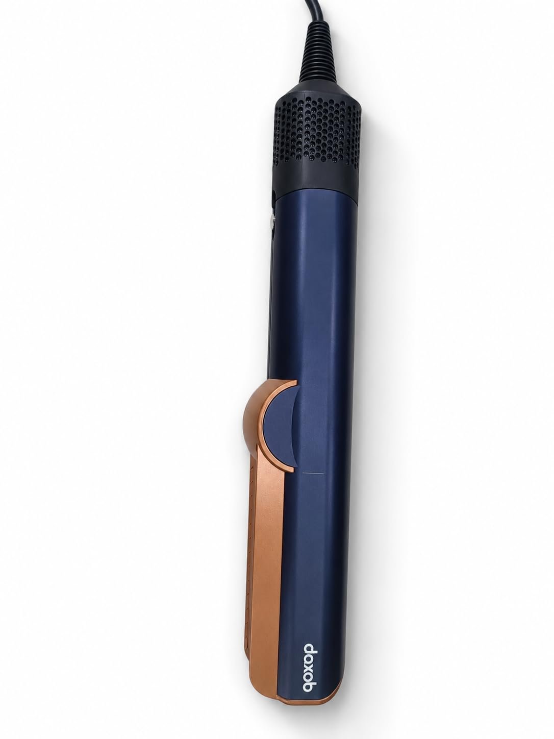 Air Straightener | Wet to Dry Hair straightening with air | No Heat Damage, No Hot Plates | 2-in-1 Air Straightening Tool | Fast Dry & Straighten | 3 Modes | Voluminous, Smooth & Shiny Hair (Royal Blue/Gold)