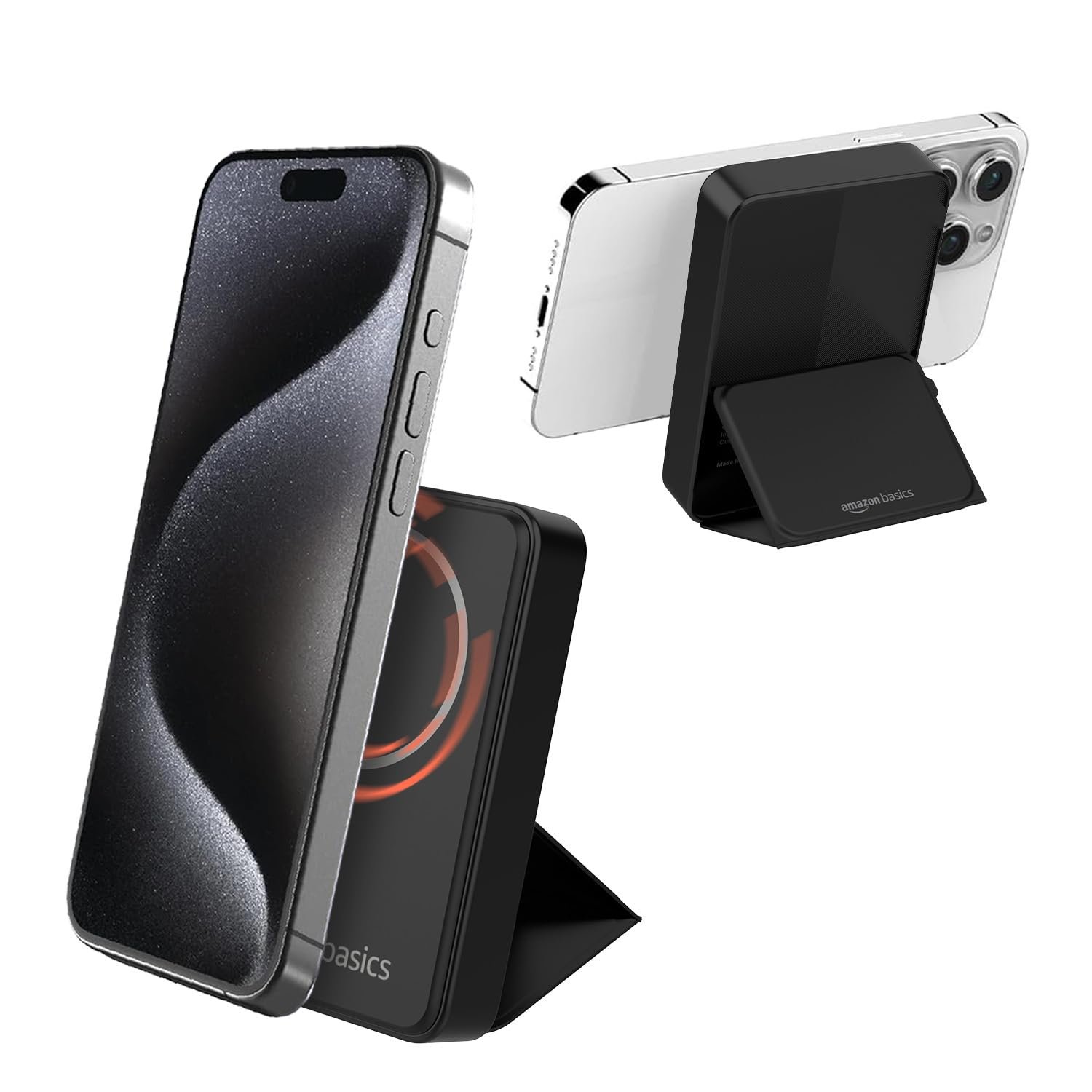 Amazon Basics 10000mAh 20W Fast Charging Power Bank and 15W Wireless Output | Type C Power Delivery (Input & Output) Quick Charge| Two Way Fast Charge | Made in India (Black)