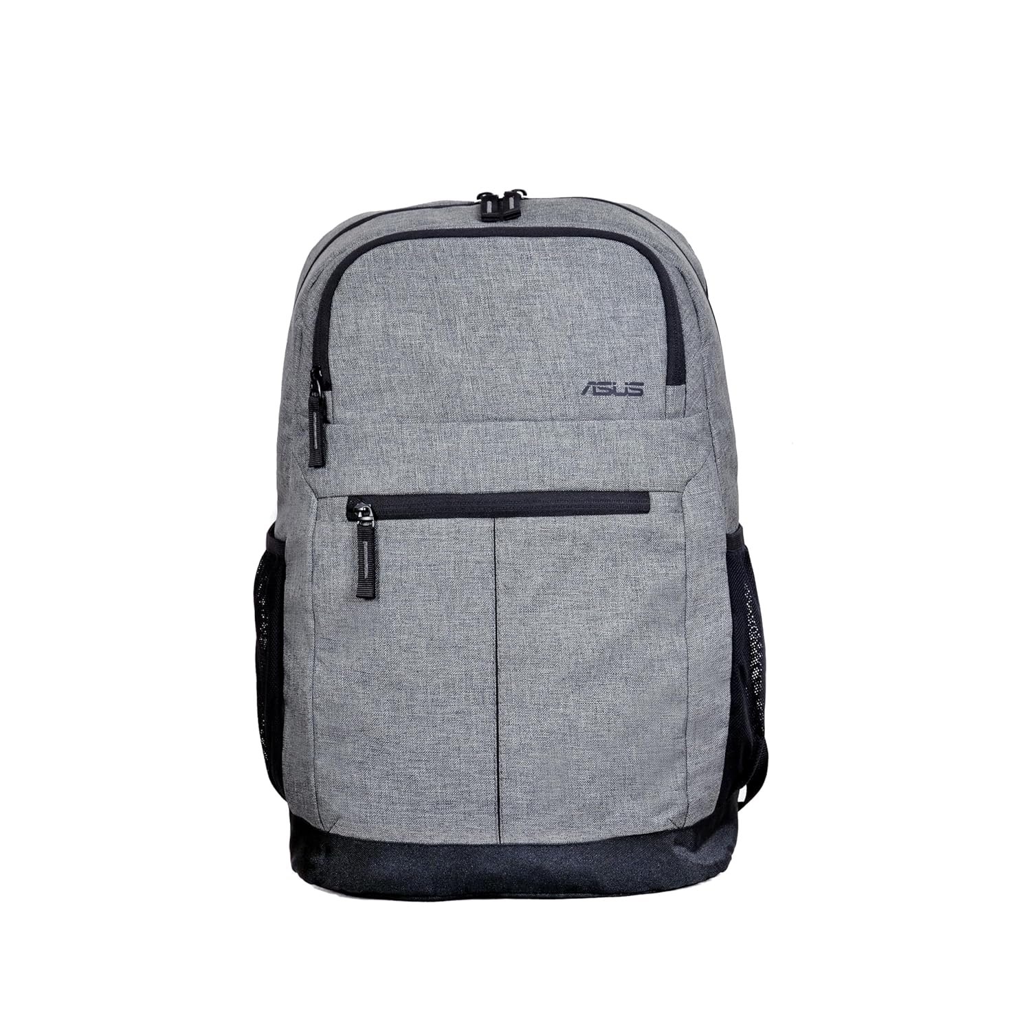 ASUS AP1601 Laptop Backpack for Up to 16-Inch Laptops, 18L Capacity, Water-Repellent Polyester,Dedicated Laptop Compartment,Multiple Organizer Pockets,Luggage Strap, Grey, for College, Office & Travel