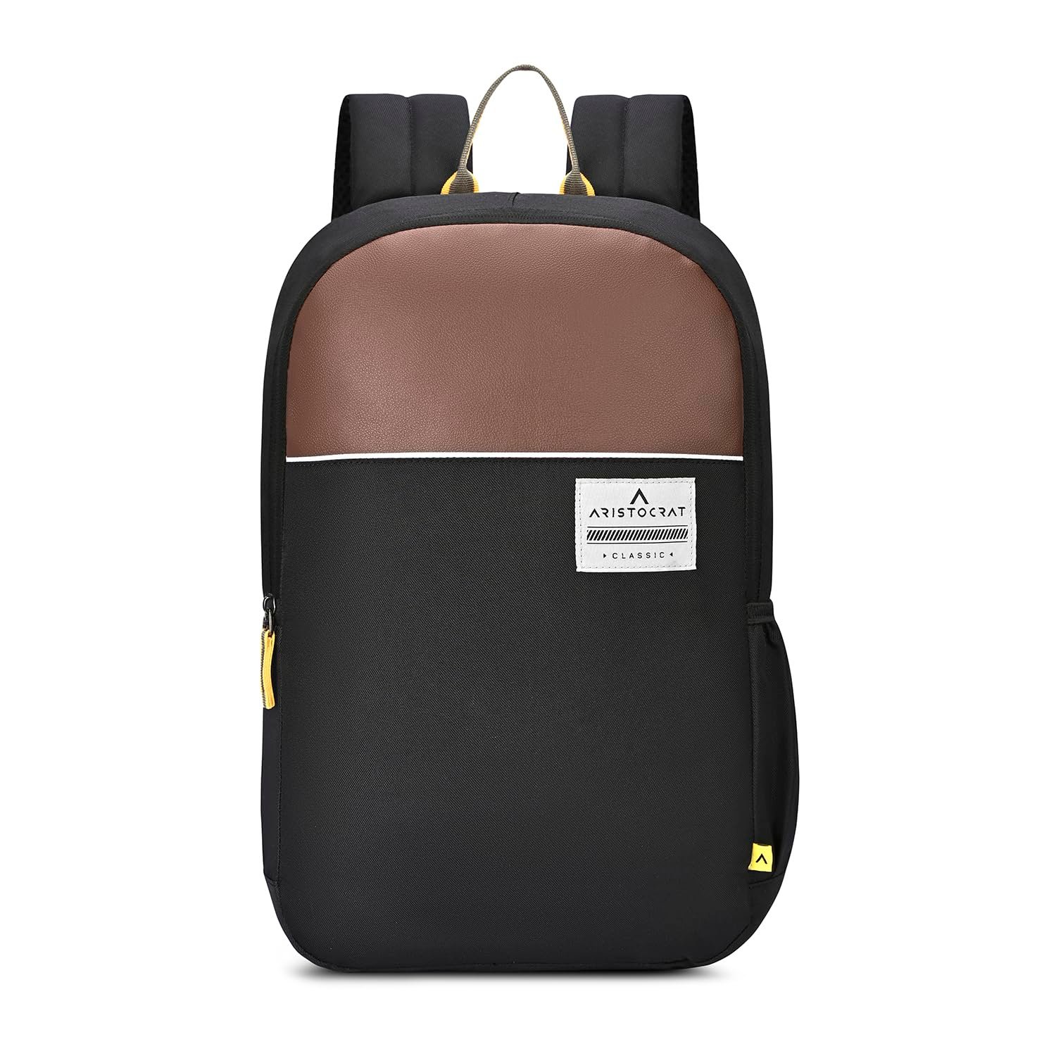 Aristocrat Lava 17 Inch Compatible Laptop Backpack 25L | Premium Durable Fabric | 2 Compartments with Side Bottle Pocket | Padded Backpanel | Office & Travel Backpack for Men & Women