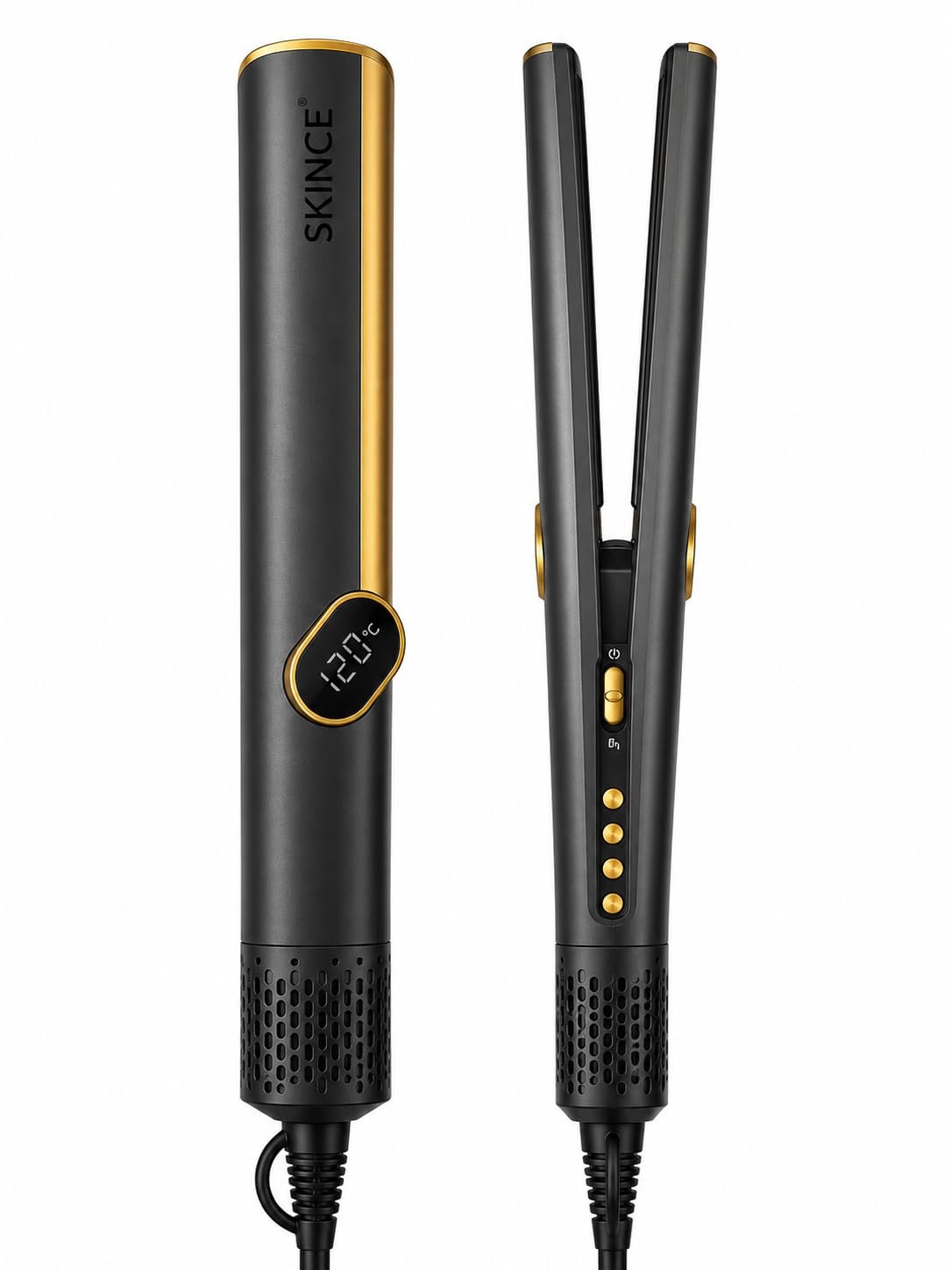 AirGlide Pro Wet to Dry Hair Straightener|Plasma Ionic Technology|Instant Drying & Straightening|Anti-Frizz|Zero Heat Damage| Professional Hair Styler
