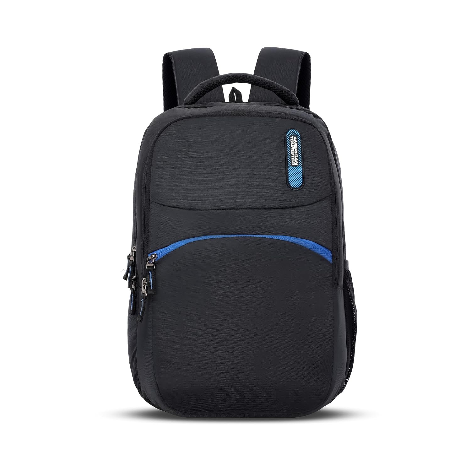 American Tourister Dolph+ 02 | 33L Backpack | 17″ Laptop Bag | 3 Compartments | College & Office Backpack for Men and Women | Black | 1 Year Global Warranty