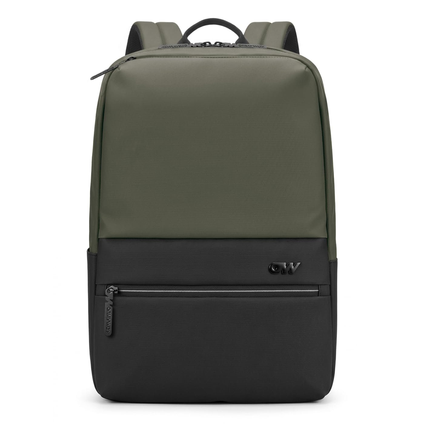 OMW 35L Laptop Backpack for Men & Women | 5 Year Warranty | Fits 16 Inch Laptop |180° Flat Open Tech Compartment | MotionWeave Fabric & Vegan Leather | Travel Office & College Bag (TEXEL)