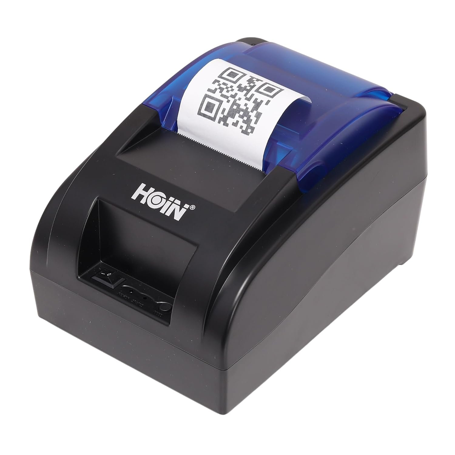 HOIN 58MM (2 Inch) Bluetooth + USB Thermal Receipt Printer | Compatible with ESC/POS Print Billing Invoice | Mobile Printing – (No Battery Backup) 1 Year Warranty